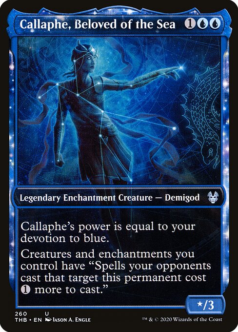 Callaphe, Beloved of the Sea – Theros Beyond Death (THB-260) Magic: The Gathering card | LC-REM-20260804-15151329935692-69641e64-d4f5-4654-8da8-9eb9a71e51c8