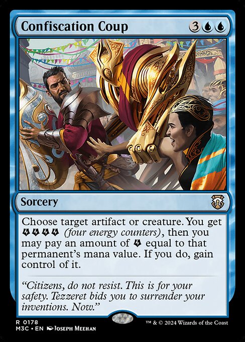 Confiscation Coup – Modern Horizons 3 Commander (M3C-178) Magic: The Gathering card | LC-REM-20260804-15339538415948-696981e0-85f3-4d0b-8ccd-ecf89f5e10e7