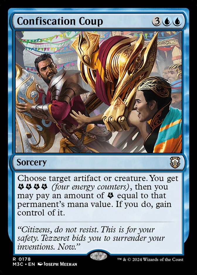 Magic-kaart Confiscation Coup M3C-178 uit Modern Horizons 3 Commander (Rare)
