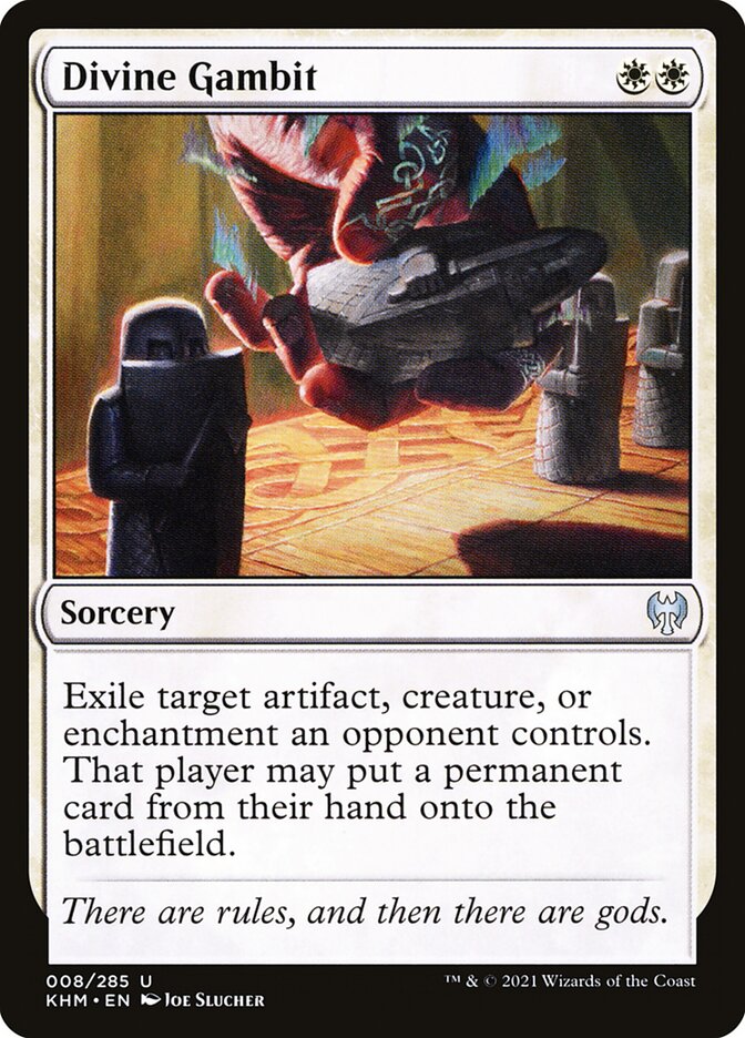 Divine Gambit - Kaldheim (Uncommon) [KHM-8]