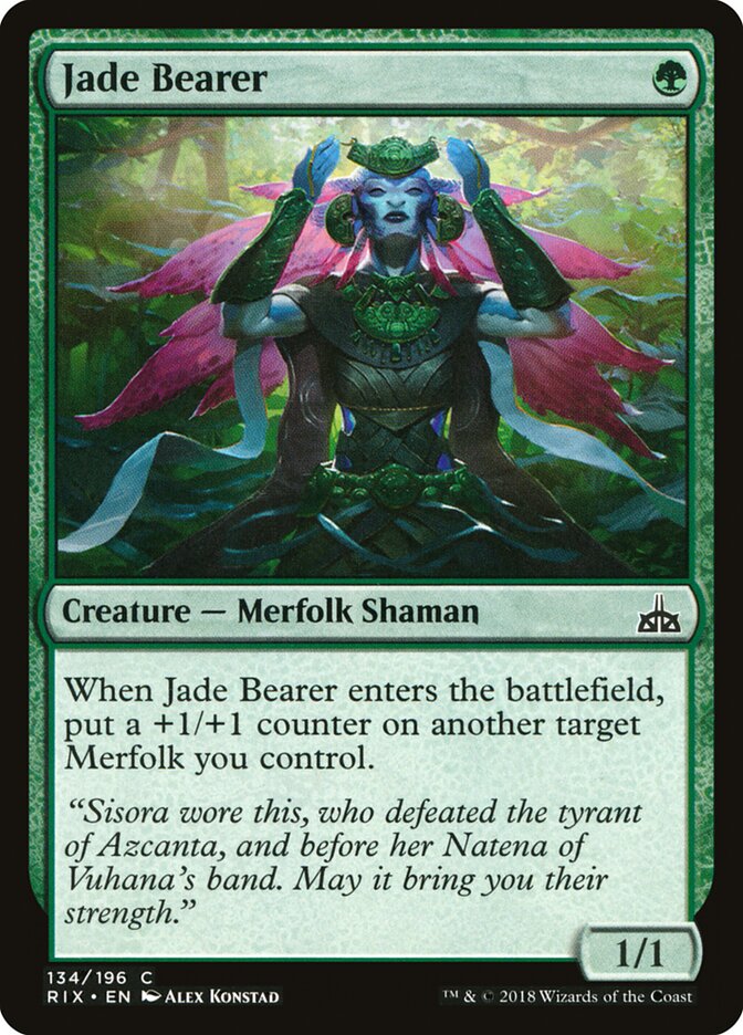 Jade Bearer - Rivals of Ixalan (Common) [RIX-134]