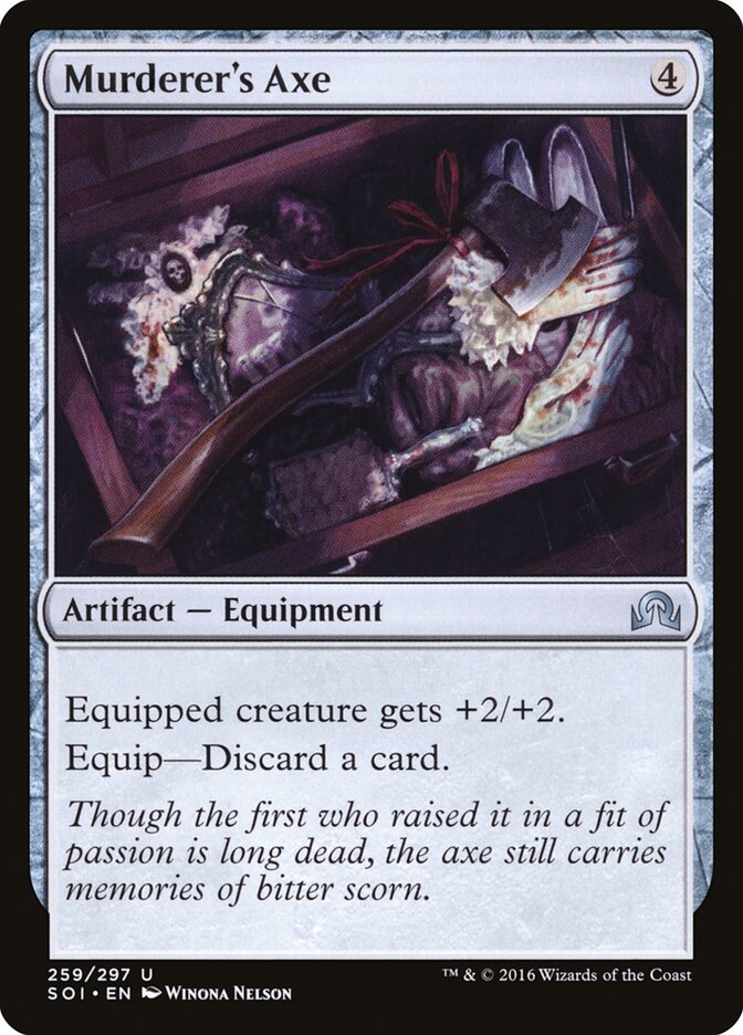 Murderer's Axe - Shadows over Innistrad (Uncommon) [SOI-259] Image principale du produit