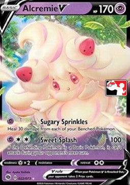 Alcremie V - Play! Pokémon Prize Pack Series One (Promo) [PPS1-CPA 022]