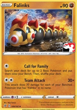 Falinks - Play! Pokémon Prize Pack Series One (Promo) [PPS1-RCL 109] Hover Image