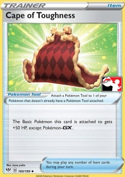 Cape of Toughness - Play! Pokémon Prize Pack Series One (Promo) [PPS1-DAA 160] Hauptbild