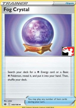 Fog Crystal - Play! Pokémon Prize Pack Series One (Promo) [PPS1-CRE 140] Hover Image