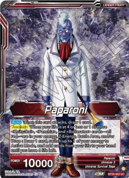 Paparoni - Power Absorbed (Uncommon) [BT20-002] Hover Image