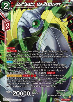 Koichiarator, the Masterwork - Power Absorbed (Uncommon) [BT20-007]