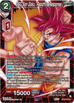 SSG Son Goku, Rapidfire Response (V.1 - Uncommon) - Power Absorbed (Uncommon) [BT20-003]