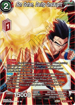 Son Gohan, Daring Onslaught (V.1 - Rare) - Power Absorbed (Rare) [BT20-004] Hover Image
