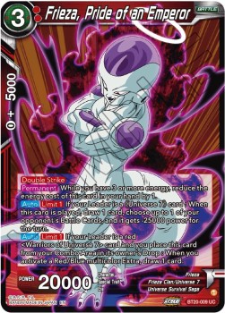 Frieza, Pride of an Emperor - Power Absorbed (Uncommon) [BT20-009] Hover Image