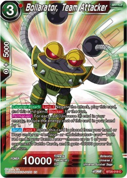 Bollarator, Team Attacker - Power Absorbed (Common) [BT20-018] Hover Image