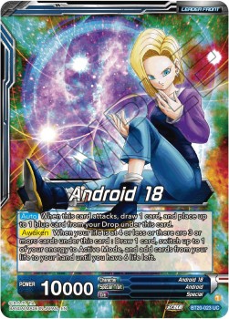 Android 18 // Android 18, Impenetrable Rushdown - Power Absorbed (Uncommon) [BT20-023] Hover Image