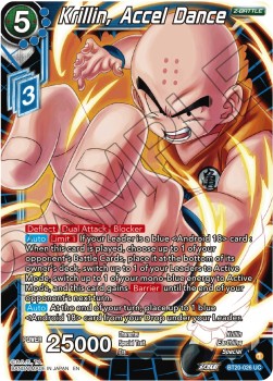 Krillin, Accel Dance - Power Absorbed (Uncommon) [BT20-026]