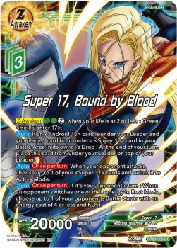 Super 17, Bound by Blood - Power Absorbed (Uncommon) [BT20-058] Hover Image