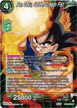 Son Goku, Golden Dragon Fist - Power Absorbed (Rare) [BT20-060]