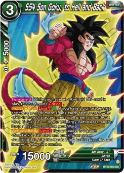 SS4 Son Goku, to Hell and Back (V.1 - Uncommon) - Power Absorbed (Uncommon) [BT20-063] Hover Image