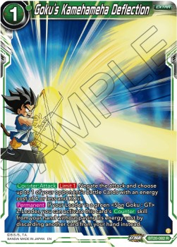 Goku´s Kamehameha Deflection - Power Absorbed (Rare) [BT20-082] Hover Image