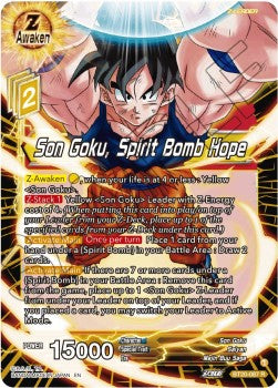 Son Goku, Spirit Bomb Hope - Power Absorbed (Rare) [BT20-087]