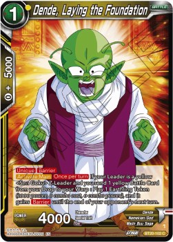 Dende, Laying the Foundation - Power Absorbed (Common) [BT20-102]