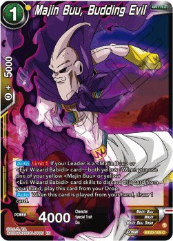 Majin Buu, Budding Evil - Power Absorbed (Common) [BT20-105] Hauptbild