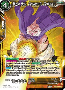 Majin Buu, Desperate Defiance - Power Absorbed (Common) [BT20-110] Hover Image