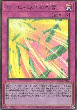 Harpie's Feather Storm (V.4 - Ultimate Rare) - Rarity Collection Quarter Century Edition (Ultimate Rare) [RC04-074] Main image