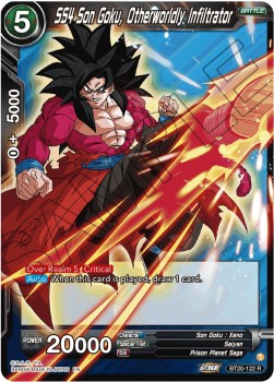 SS4 Son Goku, Otherworldly Infiltrator (V.1 - Rare) - Power Absorbed (Rare) [BT20-122]