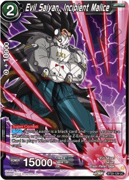 Evil Saiyan, Incipient Malice - Power Absorbed (Uncommon) [BT20-129] Main image
