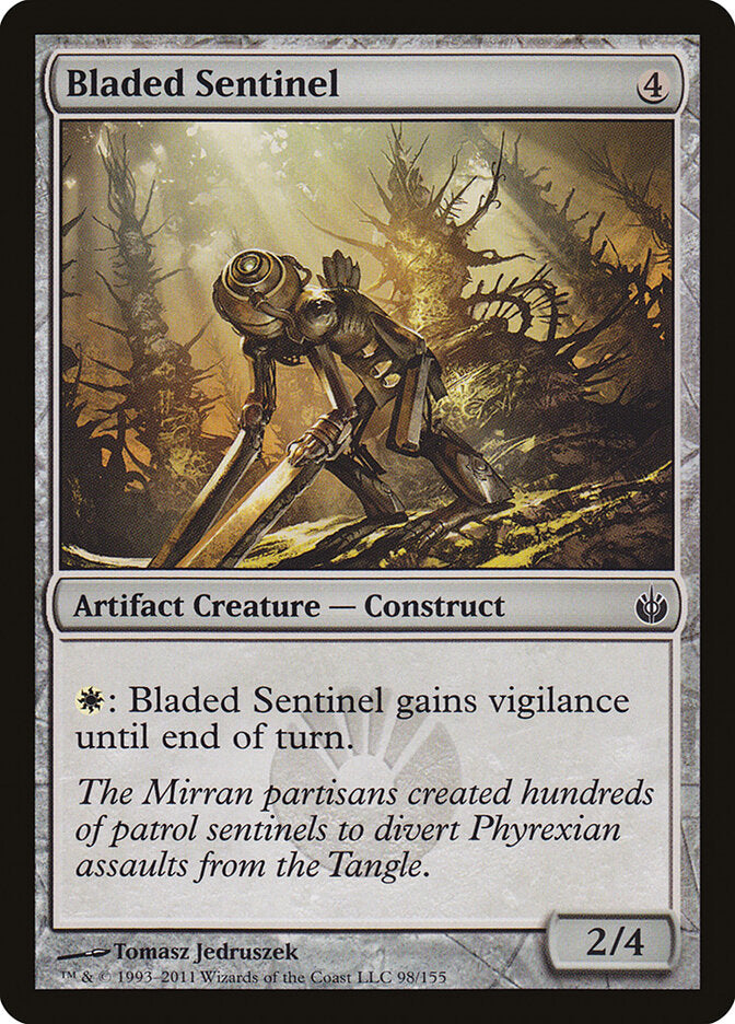 Bladed Sentinel - Mirrodin Besieged (Common) [MBS-98] Immagine principale del prodotto