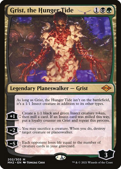 Grist, the Hunger Tide – Modern Horizons 2 (MH2-202) Magic: The Gathering card