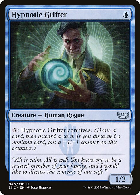 Hypnotic Grifter – Streets of New Capenna (SNC-45) Magic: The Gathering card