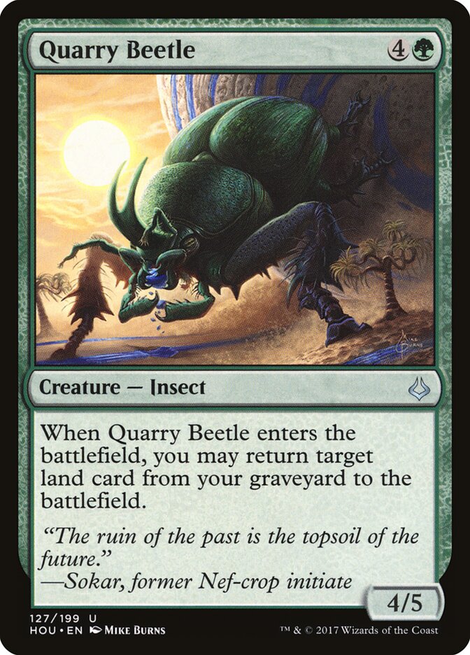 Quarry Beetle - Hour of Devastation (Uncommon) [HOU-127]