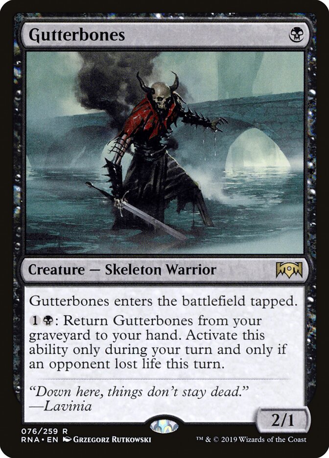 Gutterbones - Ravnica Allegiance (Rare) [RNA-76] Hauptbild