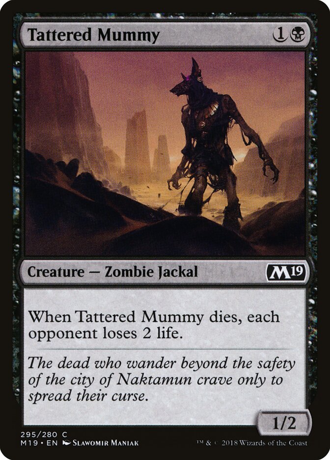 Tattered Mummy - Core 2019 (Common) [M19-295] Main image