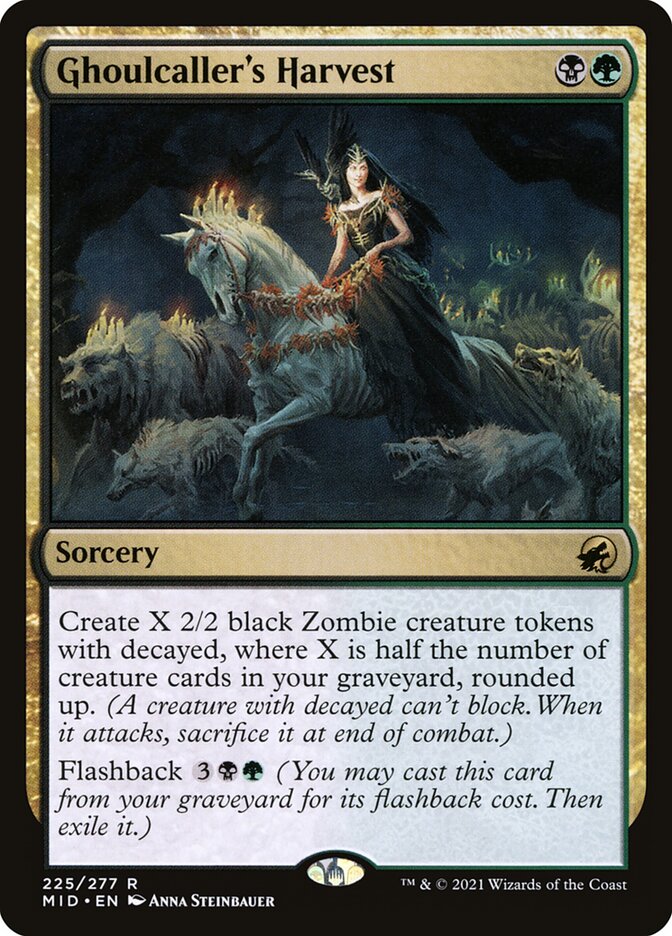 Ghoulcaller's Harvest - Innistrad: Midnight Hunt (Rare) [MID-225] Imagen principal del producto