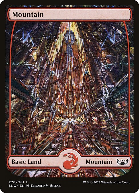 Mountain – Streets of New Capenna (SNC-278) Magic: The Gathering card Main image