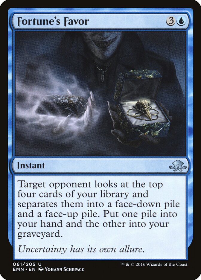 Fortune's Favor - Eldritch Moon (Uncommon) [EMN-61]