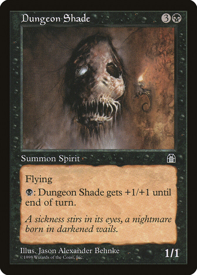 Magic-kaart Dungeon Shade STH-58 uit Stronghold (Common) Hoofdafbeelding