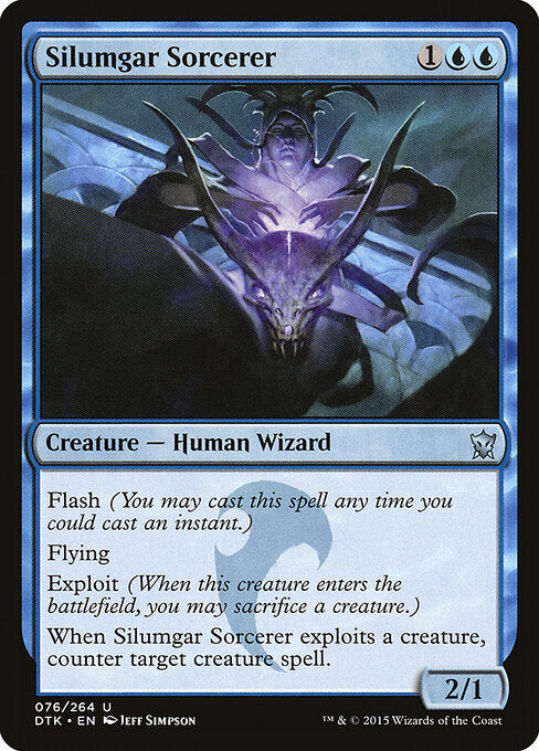Silumgar Sorcerer – Dragons of Tarkir (DTK-76) Magic: The Gathering card | LC-REM-20260804-15610376356172-6a914304-e774-49fd-9ac7-09e36989b1d5
