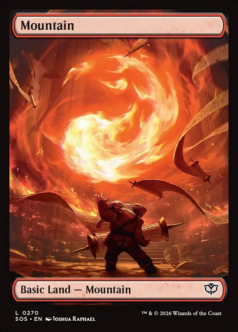 Mountain – Secrets of Strixhaven (SOS-270) Magic: The Gathering card