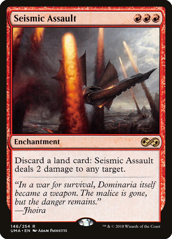 Seismic Assault - Ultimate Masters (Rare) [UMA-146]
