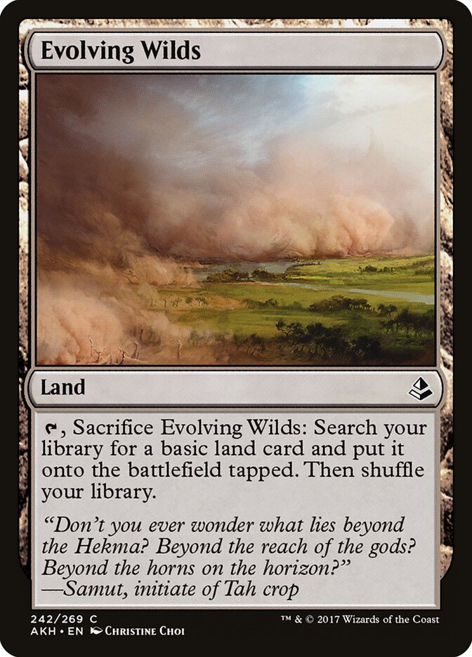 Evolving Wilds - Amonkhet (Common) [AKH-242] Immagine principale del prodotto