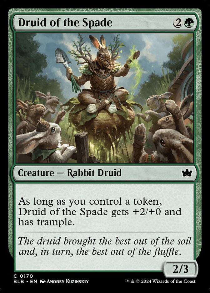 Druid of the Spade - Bloomburrow (Common) [BLB-170] Main image