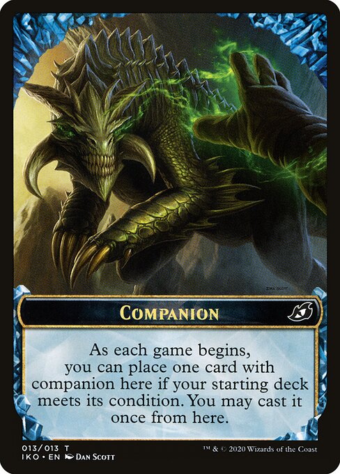 Companion – Ikoria: Lair of Behemoths Tokens (TIKO-13) Magic: The Gathering card | LC-REM-20260804-15151524872524-6b95e8bd-2686-4790-afeb-9b17d482f156