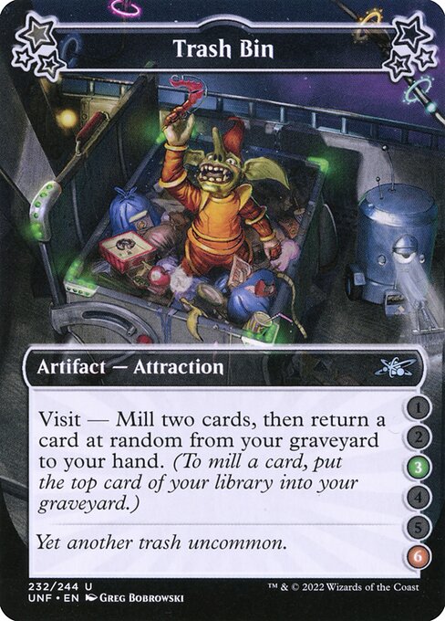 Trash Bin – Unfinity (UNF-232b) Magic: The Gathering card | LC-REM-20260804-15151687401804-6ba10e7e-f2fc-4b30-88e9-cfc850b852ab Main image