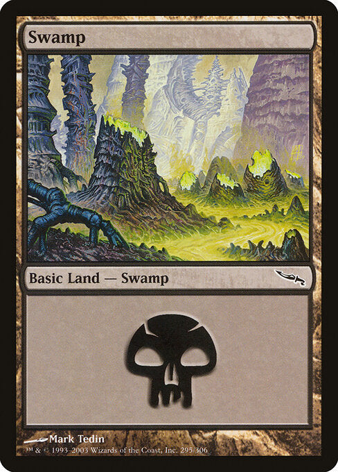 Swamp – Mirrodin (MRD-295) Magic: The Gathering card | LC-REM-20260804-15617493926220-6bae27d4-9de5-4f95-8c56-79afc6cbeb0c