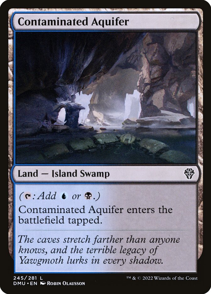 Contaminated Aquifer - Dominaria United (Common) [DMU-245]