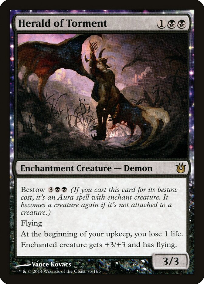 Herald of Torment - Born of the Gods (Rare) [BNG-75] Imagen principal del producto