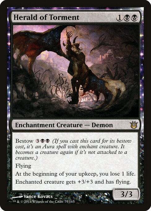 Herald of Torment – Born of the Gods (BNG-75) Magic: The Gathering card